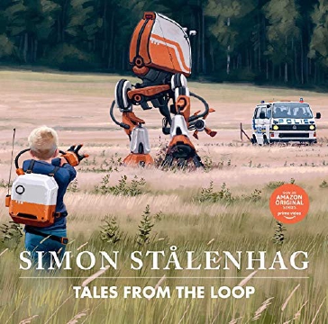 A cover photo of the book titled Tales from the Loop