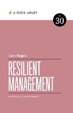 A cover photo of the book titled Resilient Management