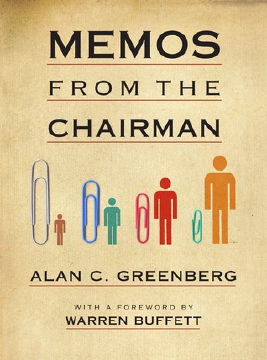 A cover photo of the book titled Memos from the Chairman