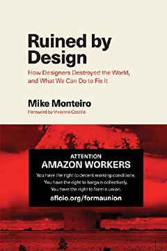 A cover photo of the book titled Ruined by Design