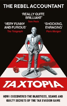 A cover photo of the book titled Taxtopia