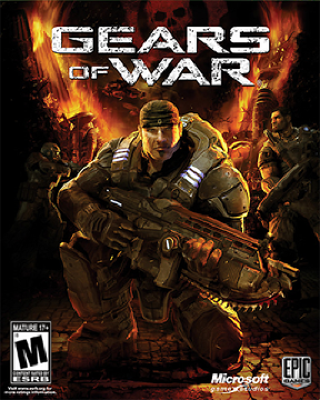 Box art for the game titled Gears of War