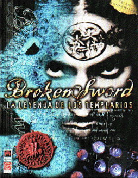 Box art for the game titled Broken Sword: The Shadow of the Templars