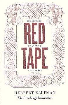 A cover photo of the book titled Red Tape