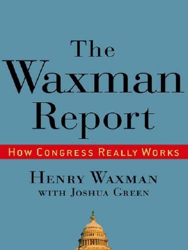 A cover photo of the book titled The Waxman Report