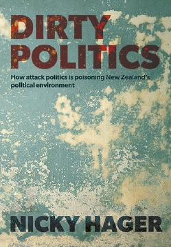 A cover photo of the book titled Dirty Politics