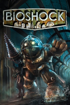 Box art for the game titled BioShock