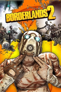 Box art for the game titled Borderlands 2