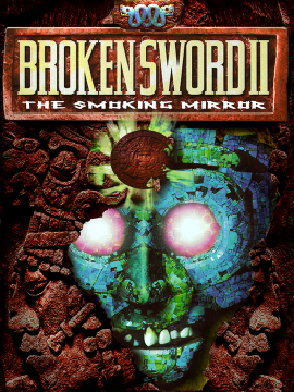 Box art for the game titled Broken Sword II: The Smoking Mirror