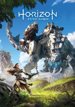 Box art for the game titled Horizon Zero Dawn