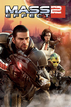 Box art for the game titled Mass Effect 2