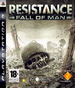 Box art for the game titled Resistance: Fall of Man