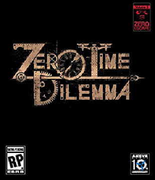 Box art for the game titled Zero Time Dilemma