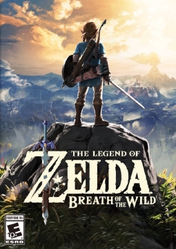 Box art for the game titled The Legend of Zelda: Breath of the Wild